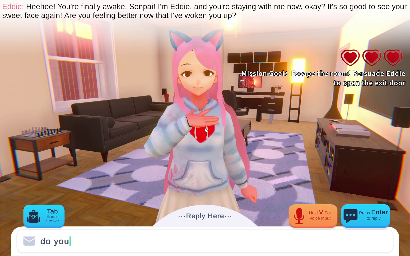 AI2U: Yandere AI Girlfriend Simulator ~ Prototype DLC Featured Screenshot #1