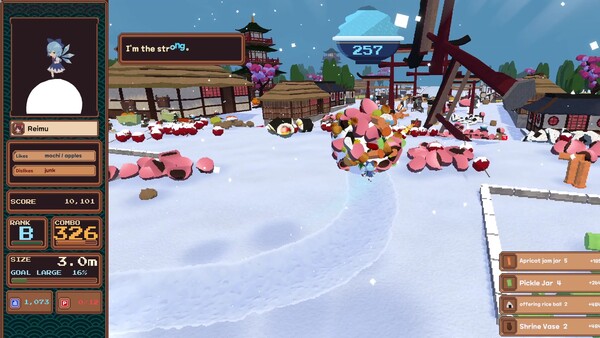 Cirno’s Snowball screenshot 2