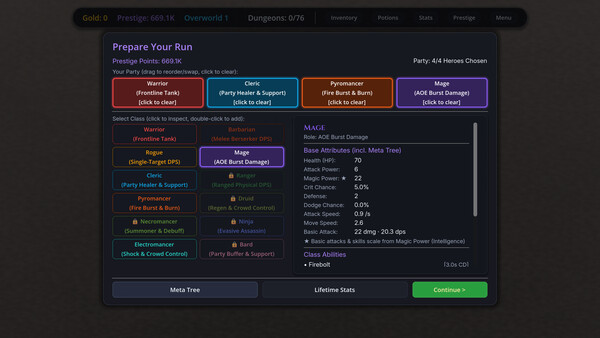 Dungeoneers Idle screenshot 9