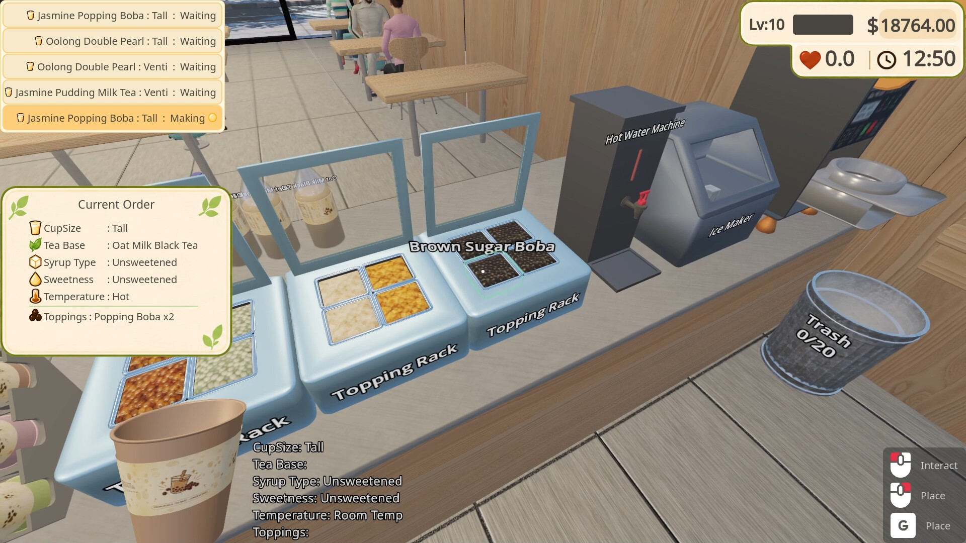 My Boba Shop Simulator