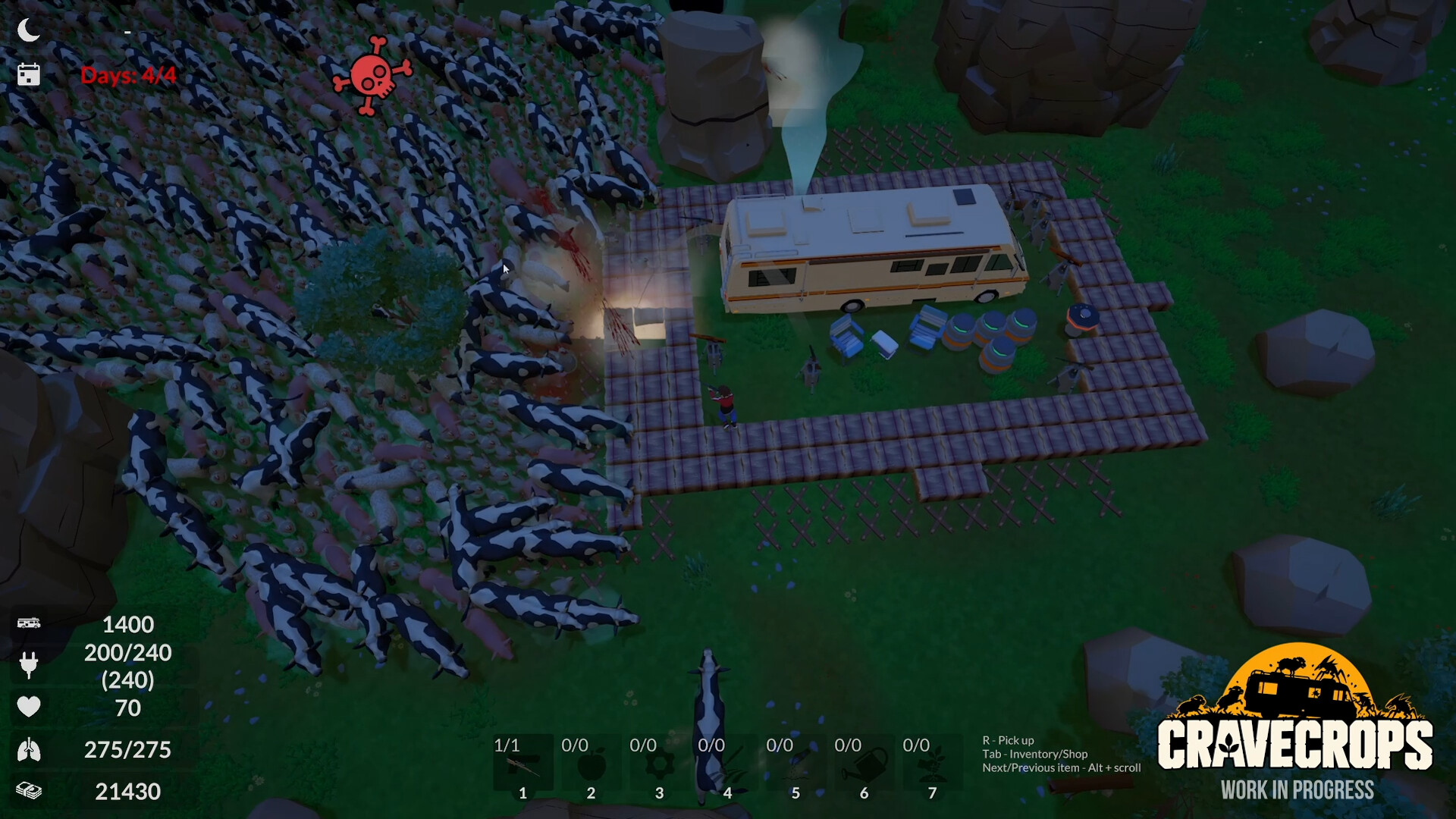 Cravecrops - Farming Defense screenshot #2