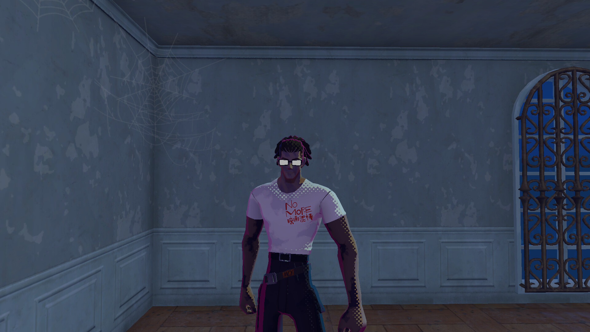 PHANTOM TAG: MANIFEST - NO MORE EIGADOROBO Collaboration T-Shirt(Hank) Featured Screenshot #1