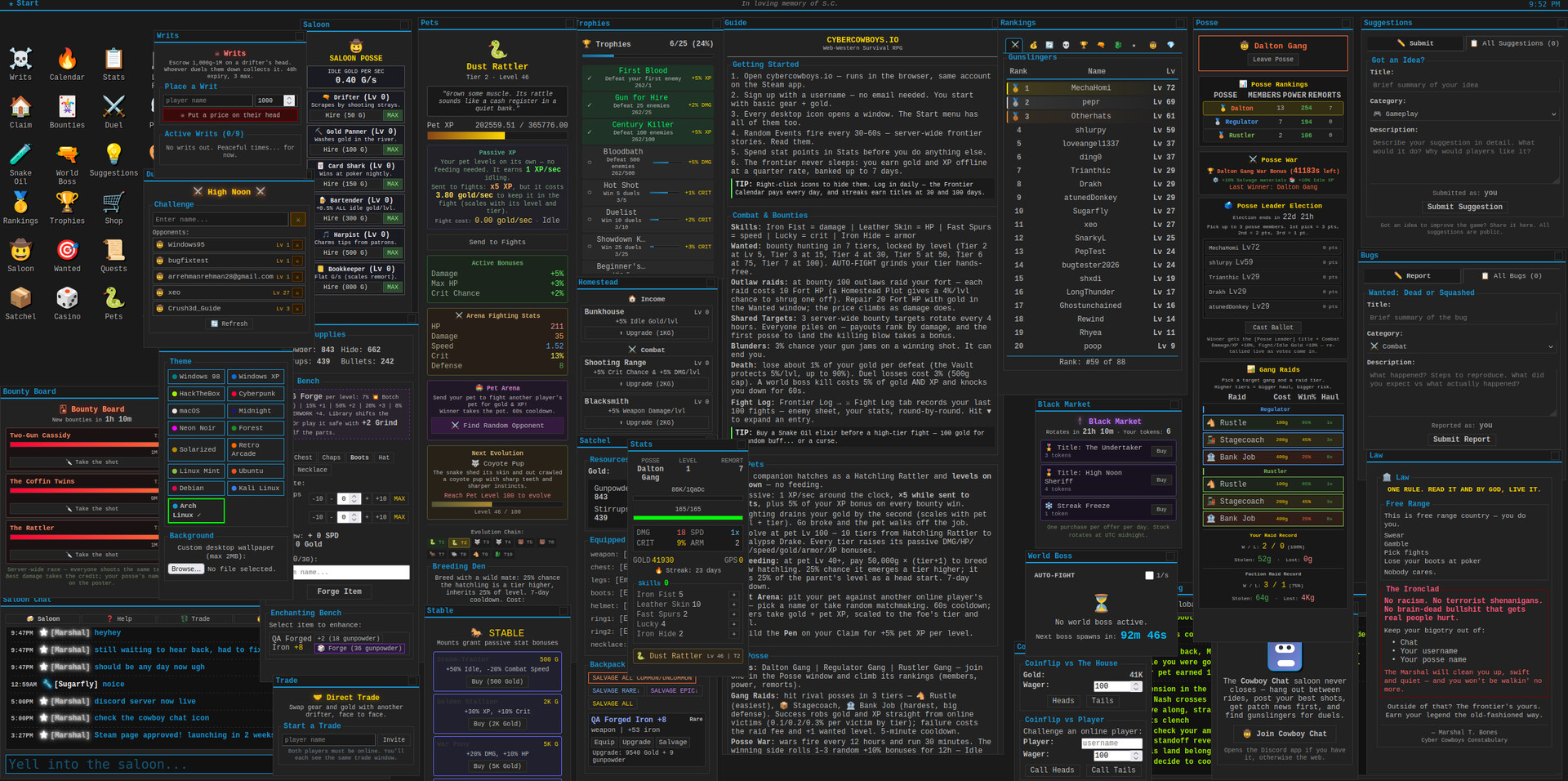 CyberCowboys screenshot 1