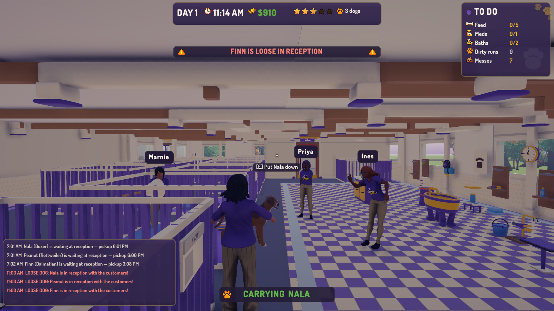 Kennel Chaos: Daycare Simulator screenshot 3