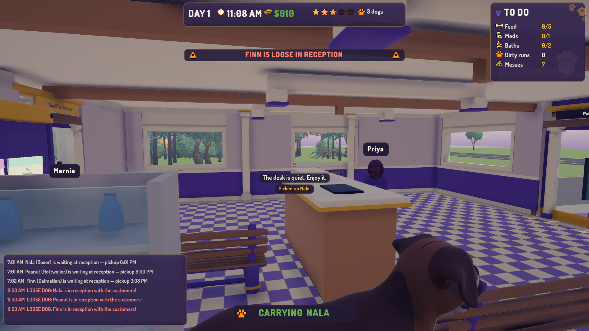 Kennel Chaos: Daycare Simulator screenshot 11