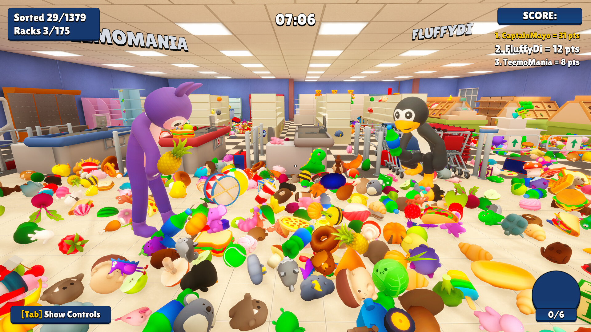 Tidy Up with Friends: At the Supermarketのスクリーンショット 1