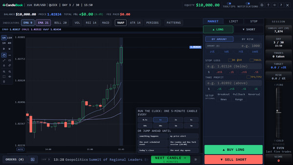 CandleBook: Trading Simulator screenshot 10