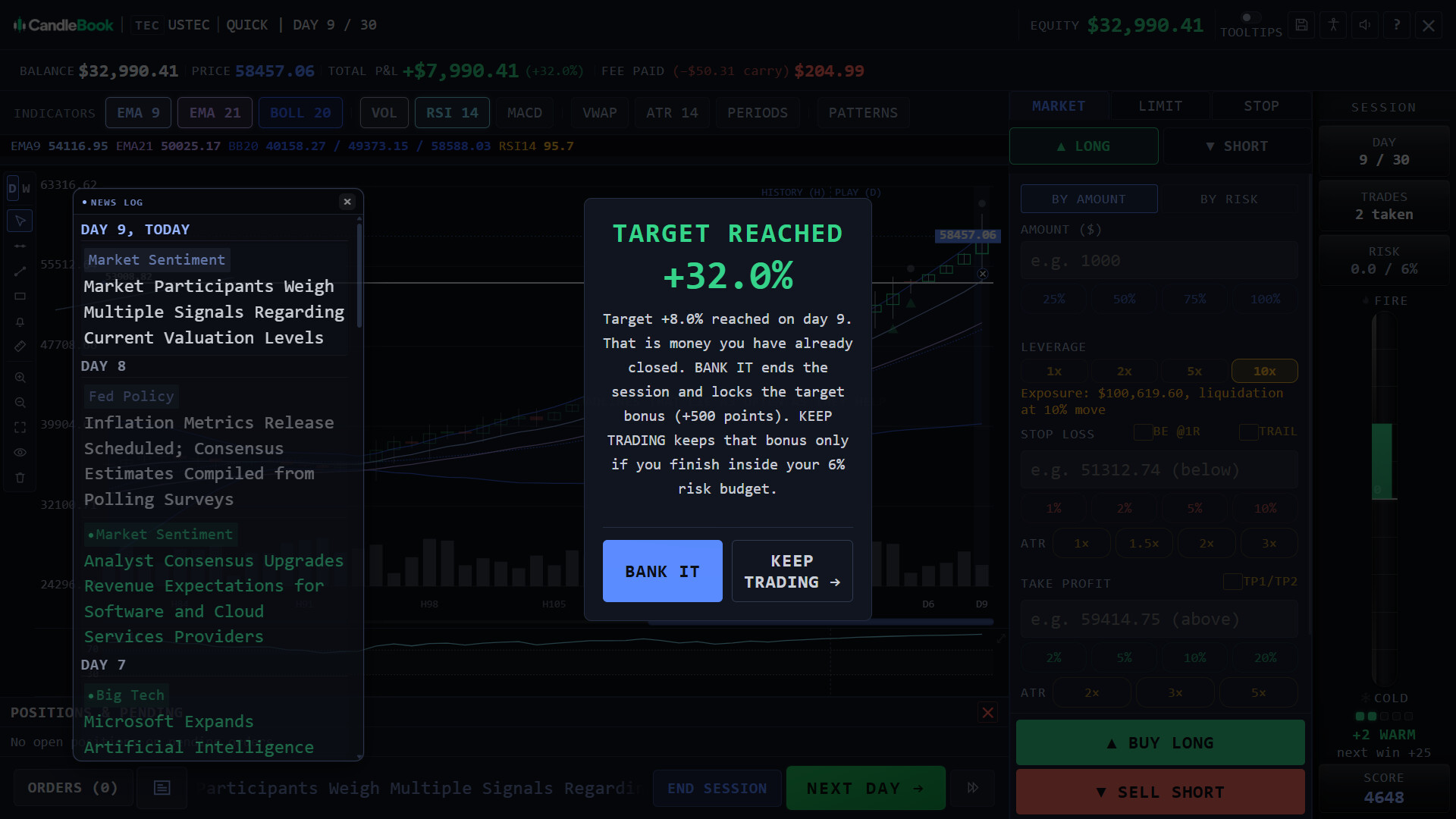 CandleBook: Trading Simulator screenshot #6