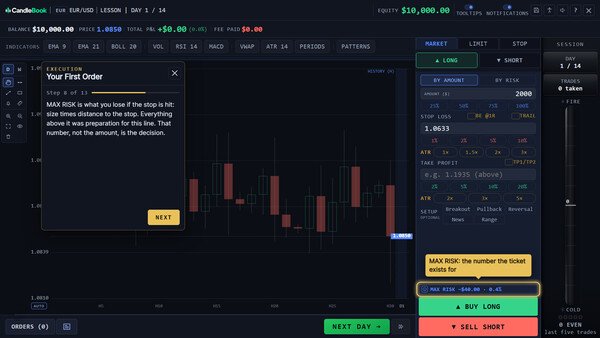 CandleBook: Trading Simulator screenshot 8