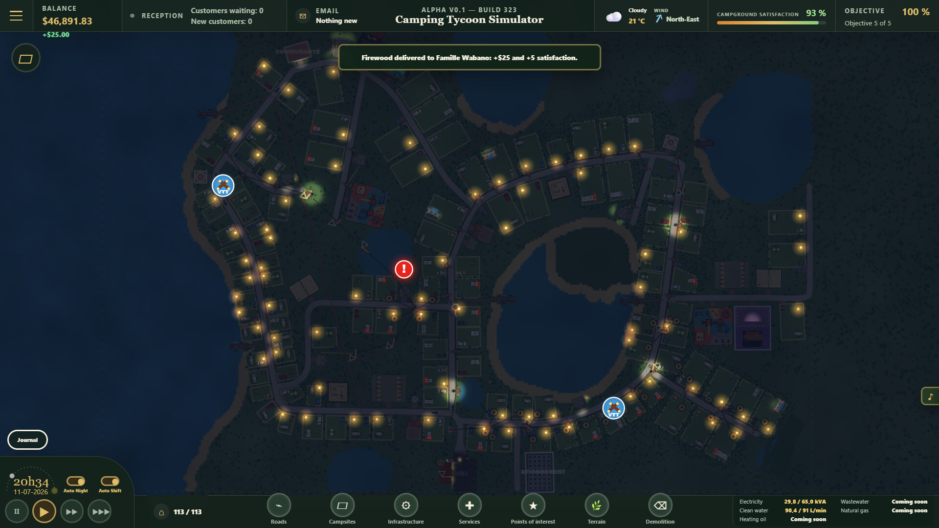Camping Tycoon Simulator screenshot #9