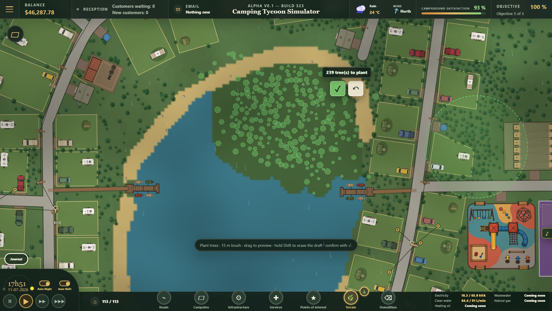 Camping Tycoon Simulator screenshot #4