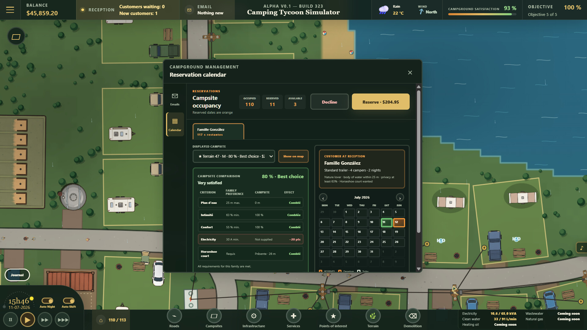 Camping Tycoon Simulator screenshot #8