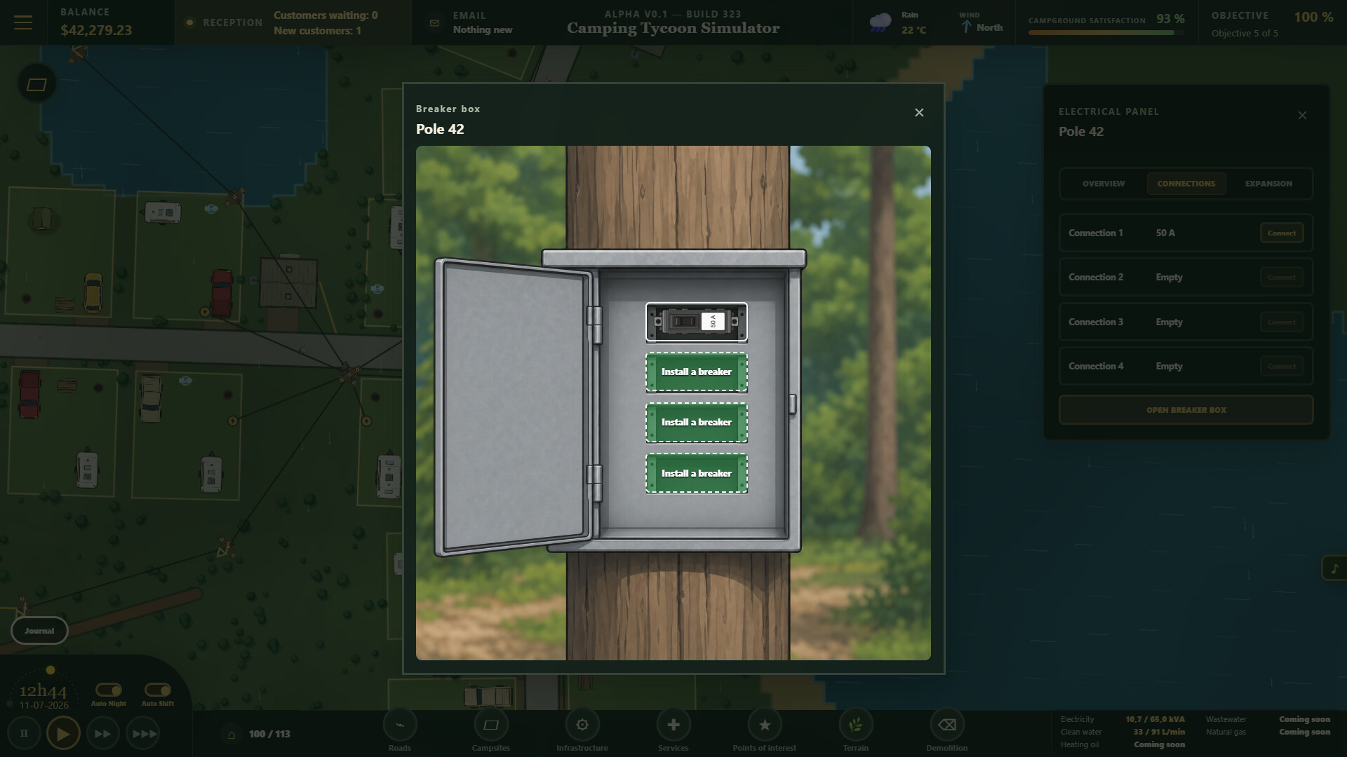 Camping Tycoon Simulator screenshot #3
