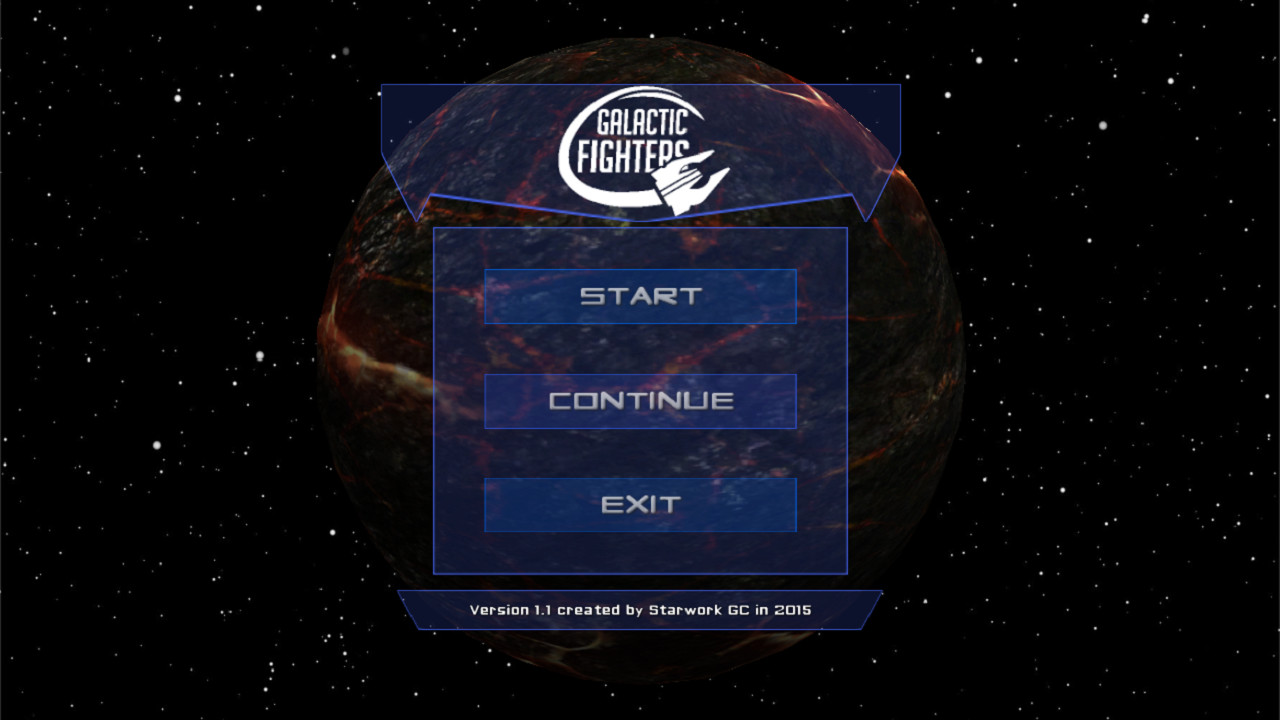 Galactic Fighters screenshot #1
