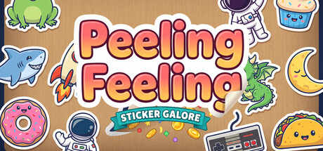 Peeling Feeling: Sticker Galore — Steam header