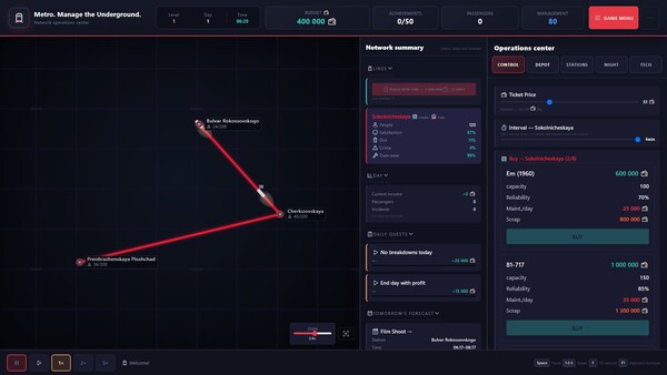 Metro. Manage the Underground screenshot 1