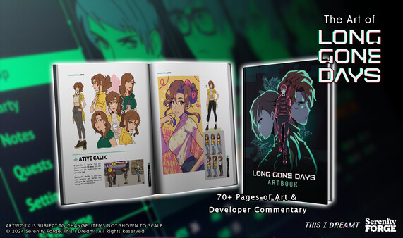 Long Gone Days Art Book