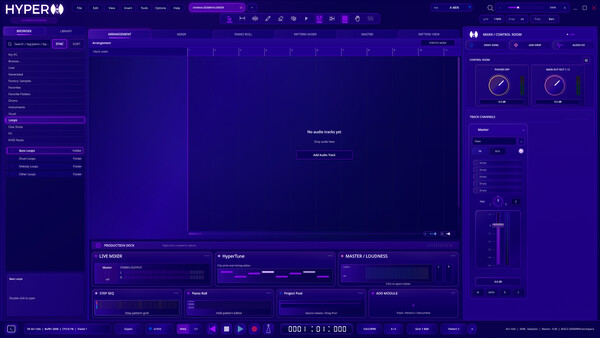 HyperION DAW - Factory Samples — скриншот
