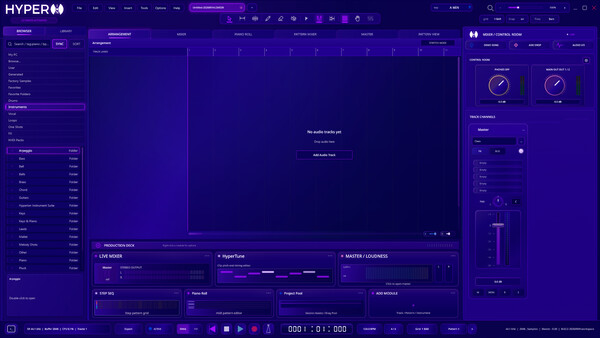 HyperION DAW - Factory Samples — скриншот