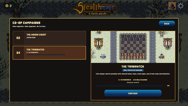 Stealthmate: A chess puzzle screenshot 11