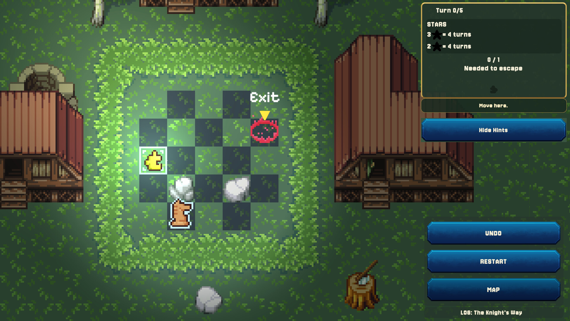 Stealthmate: A chess puzzle screenshot #4