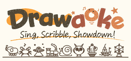 Drawaoke: Sing, Scribble, Showdown! — Steam game cover