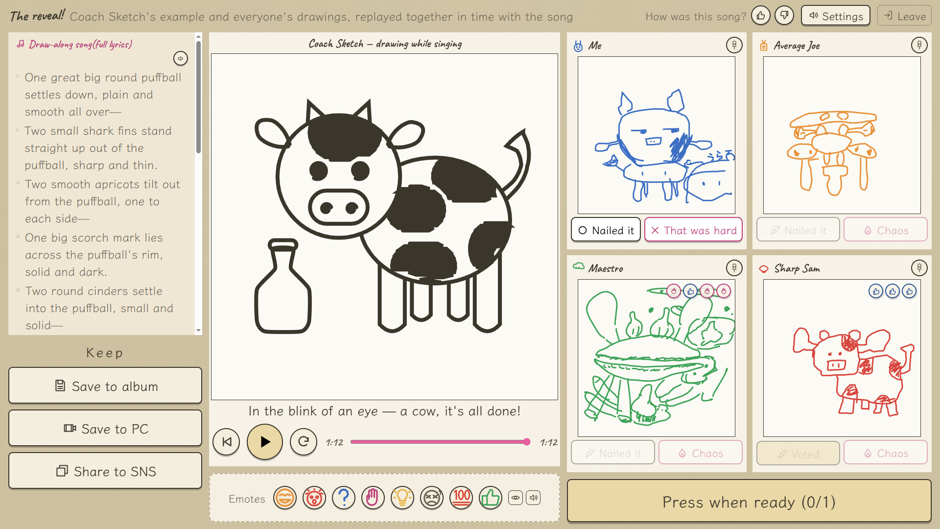 Drawaoke: Sing, Scribble, Showdown!