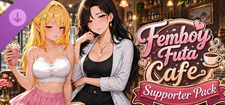 Poster Femboy Futa Cafe Supporter Pack
