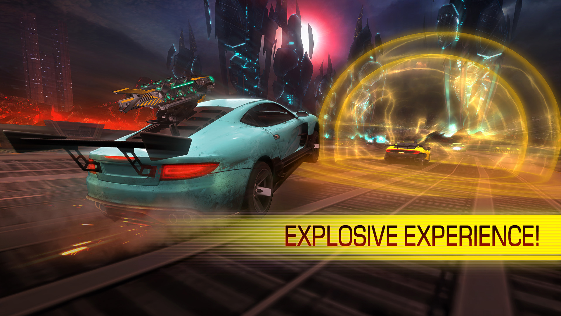 Cyberline Racing screenshot #3