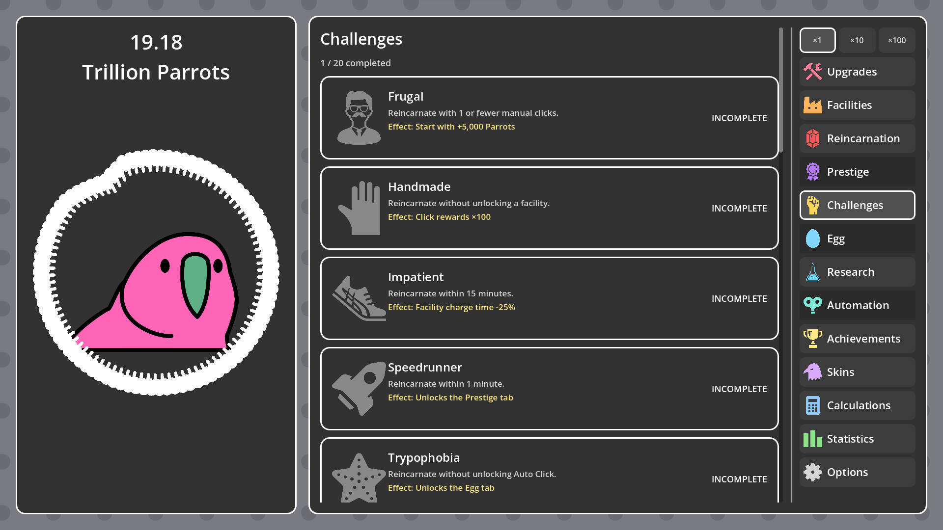 PARROT CLICKER screenshot 3