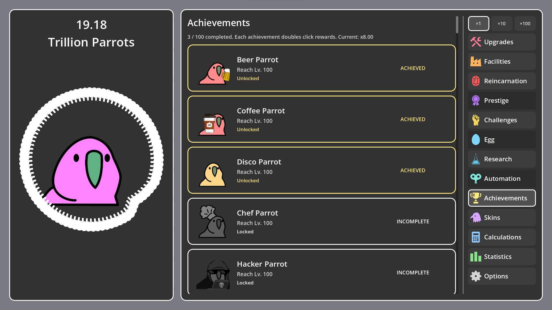 PARROT CLICKER screenshot 2