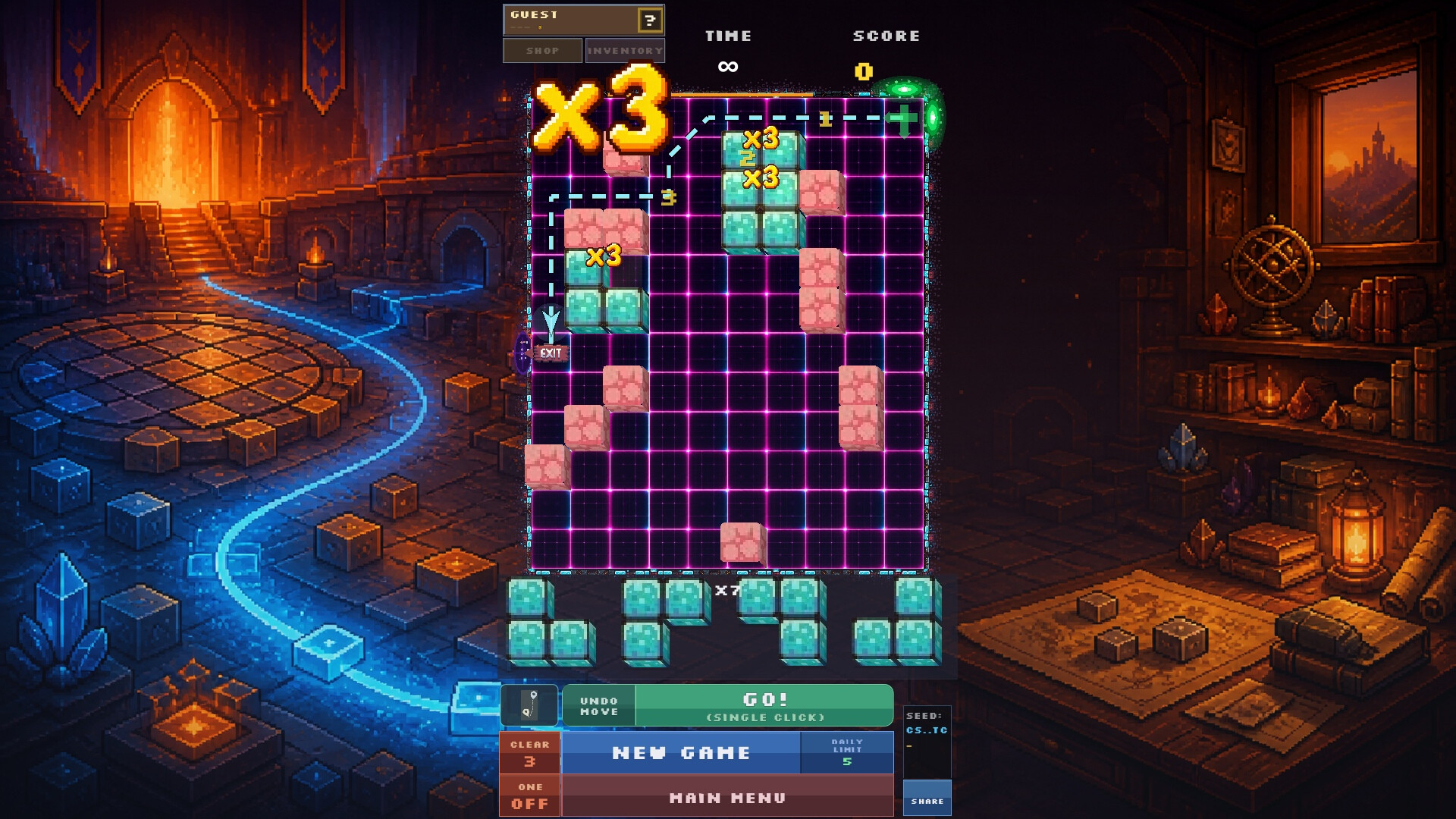 Ballzy: PvP Block Puzzle screenshot 1