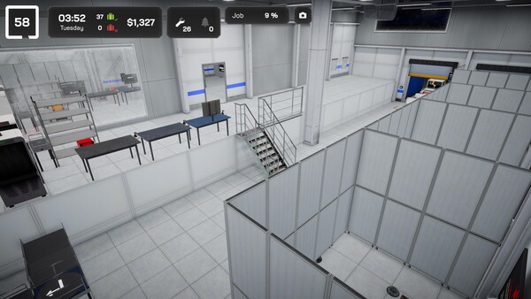Airport Baggage Simulator - Night Shift