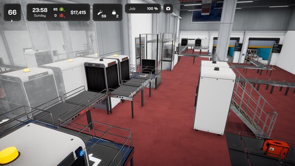 Airport Baggage Simulator - Night Shift