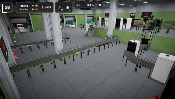 Airport Baggage Simulator - Night Shift