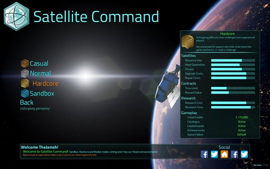 Screenshot z Satellite Command Screenshot z Satellite Command