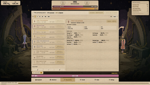 Palimpsest Idle screenshot 4