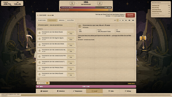 Palimpsest Idle screenshot 1
