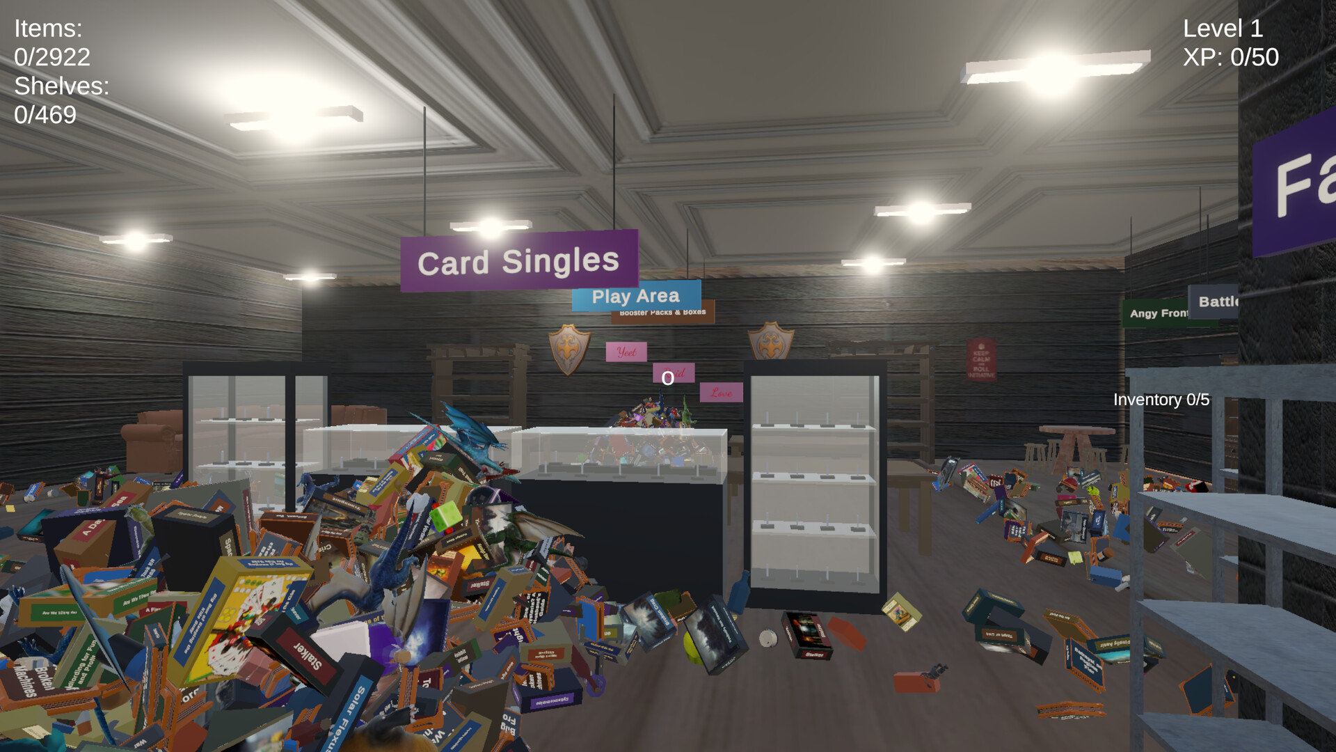Game Store Cleanup