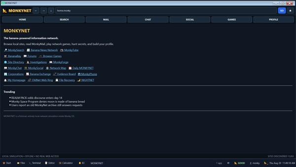 Monky OS screenshot 3