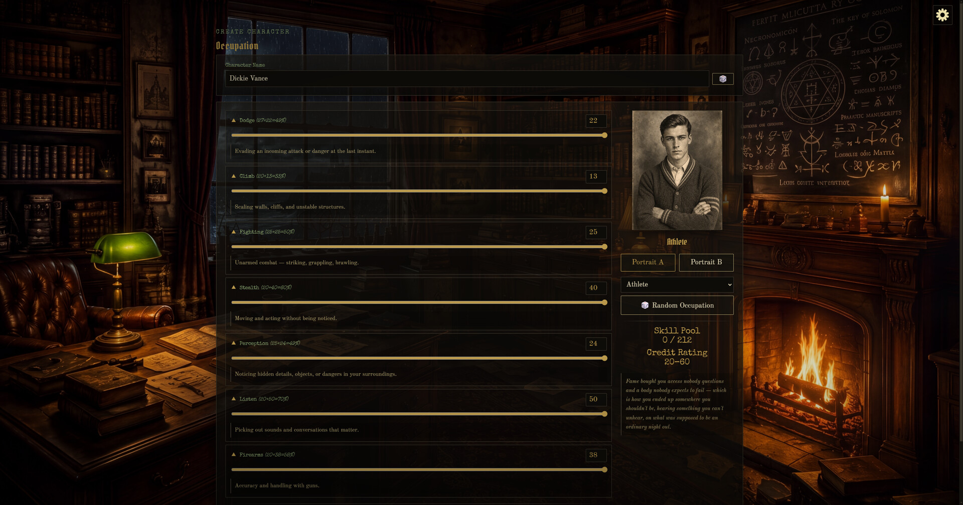 Dark Dice: Cthulhu Investigation Log – Screenshot 3