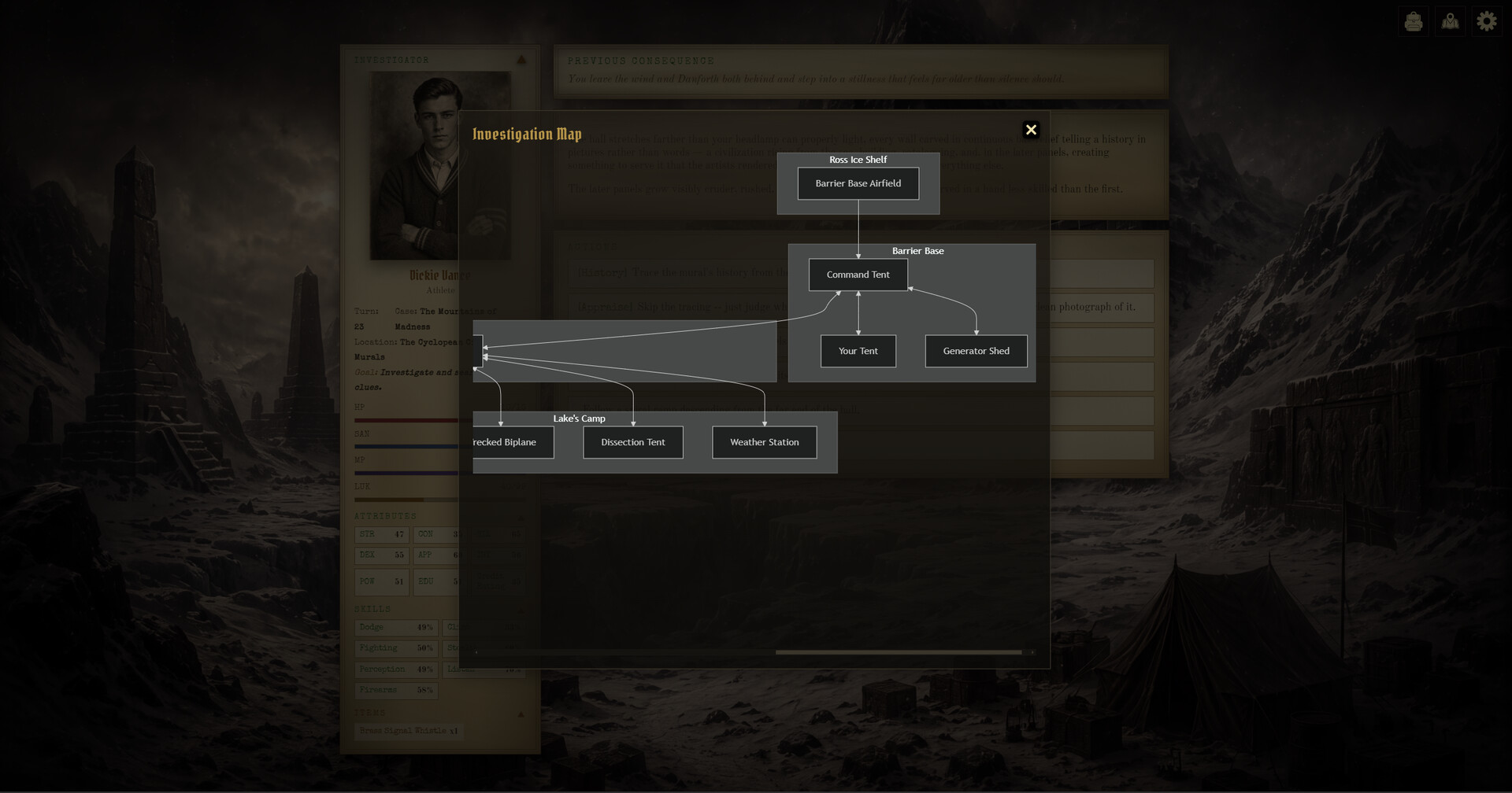 Dark Dice: Cthulhu Investigation Log screenshot 9
