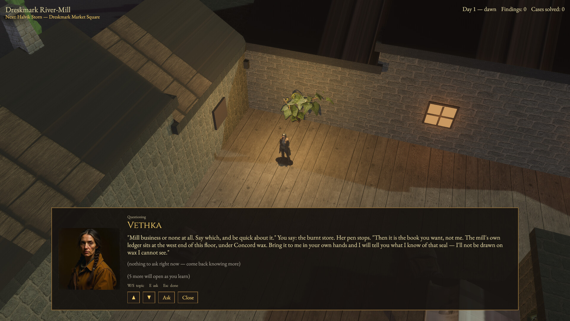 The Hushed Ledger screenshot 2