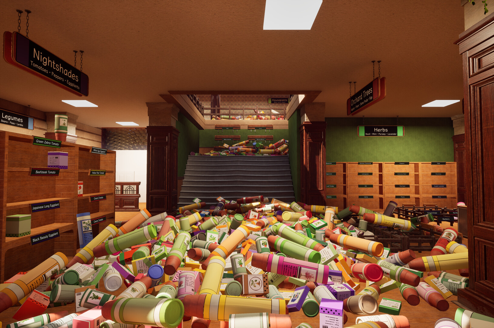 Seed Shop: Tidy Up! — gameplay screenshot 1