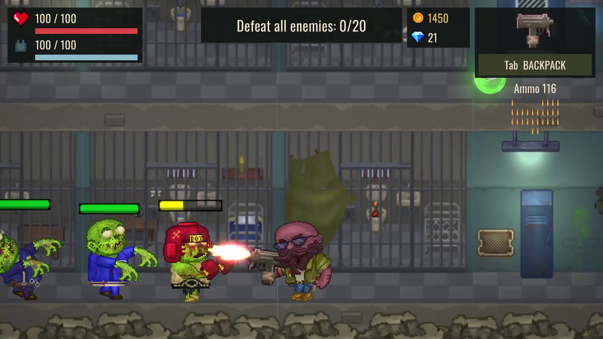Alcatraz: Zombie Outbreak screenshot #6