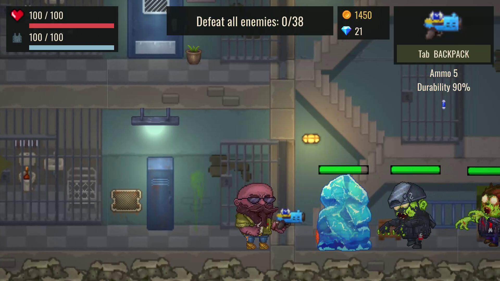 Alcatraz: Zombie Outbreak screenshot #4