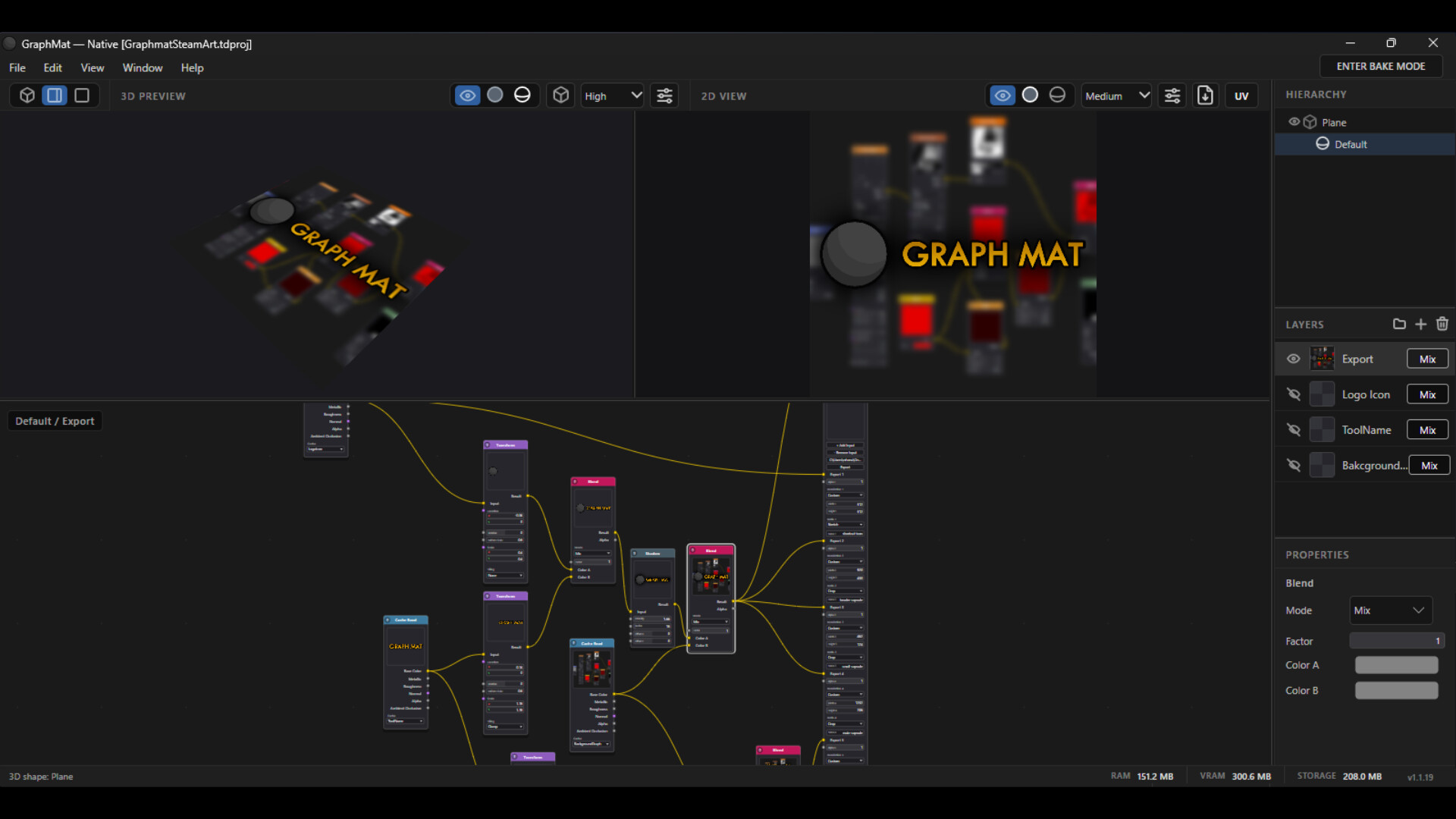 Graphmat screenshot 1