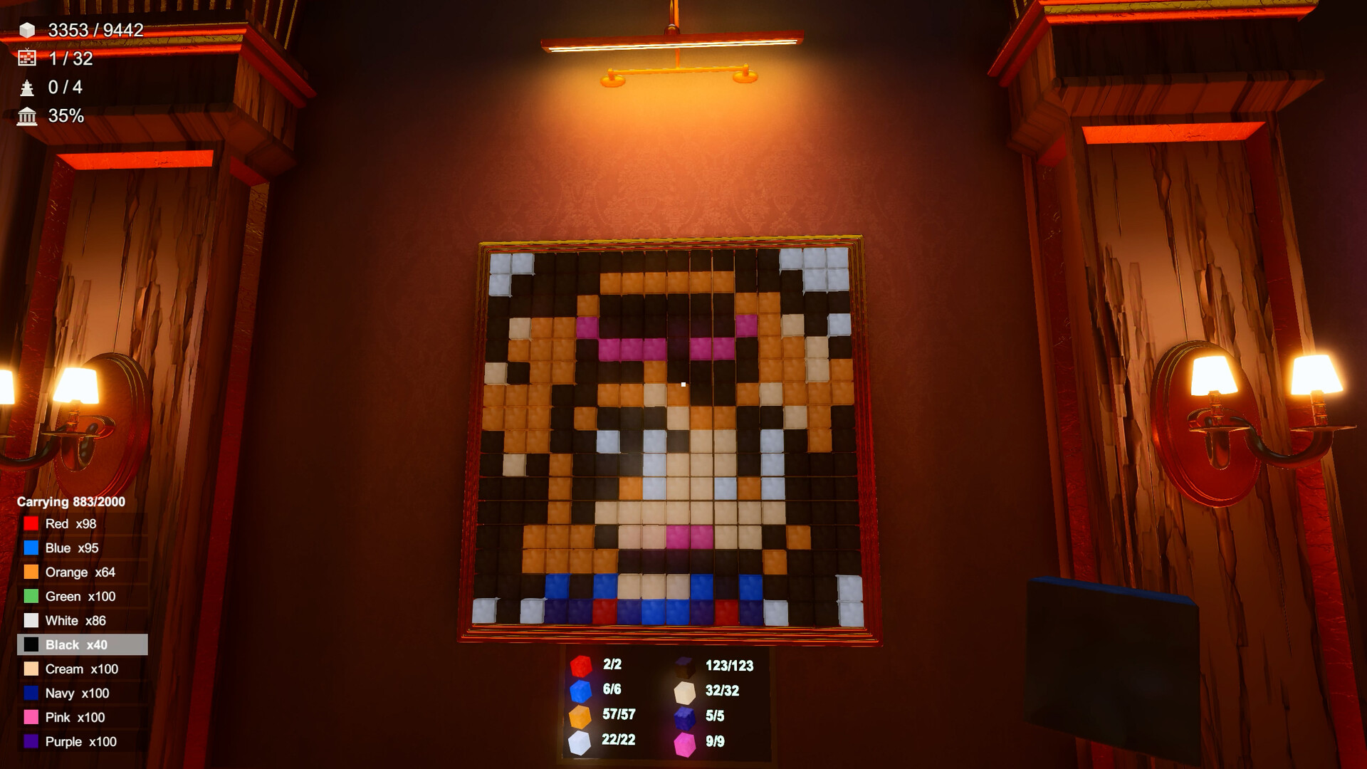Pixel Chaos: Tidy Up the Museum screenshot 1