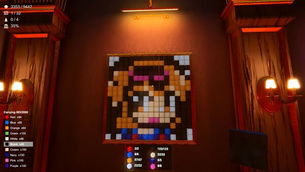 Pixel Chaos: Tidy Up the Museum 스크린샷 1