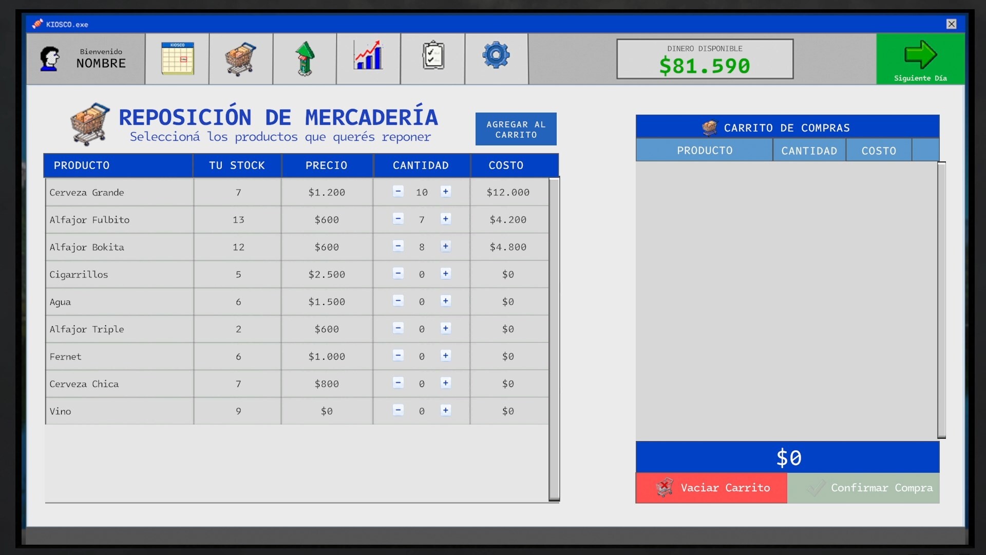 Kiosco Simulator screenshot #3